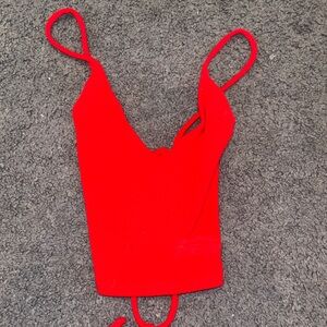 Garage Vibrant Red Tank Top